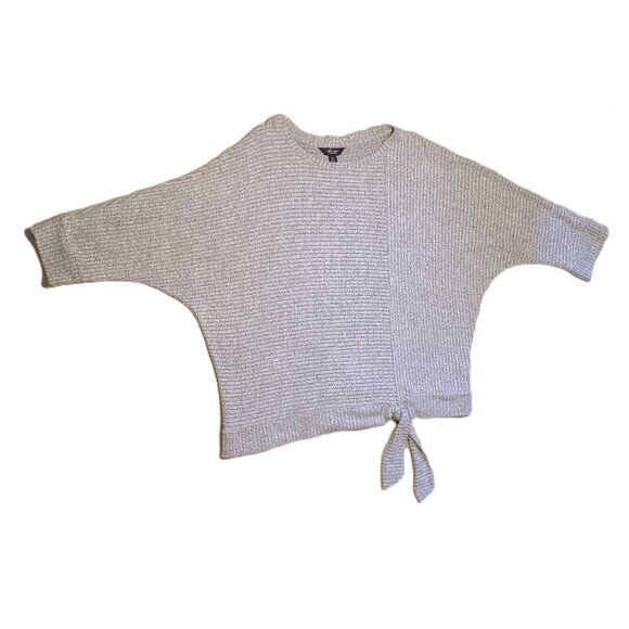 Simply Vera, Vera Wang Light Gray Heather Pullover Top Women's XL - Picture 2 of 12